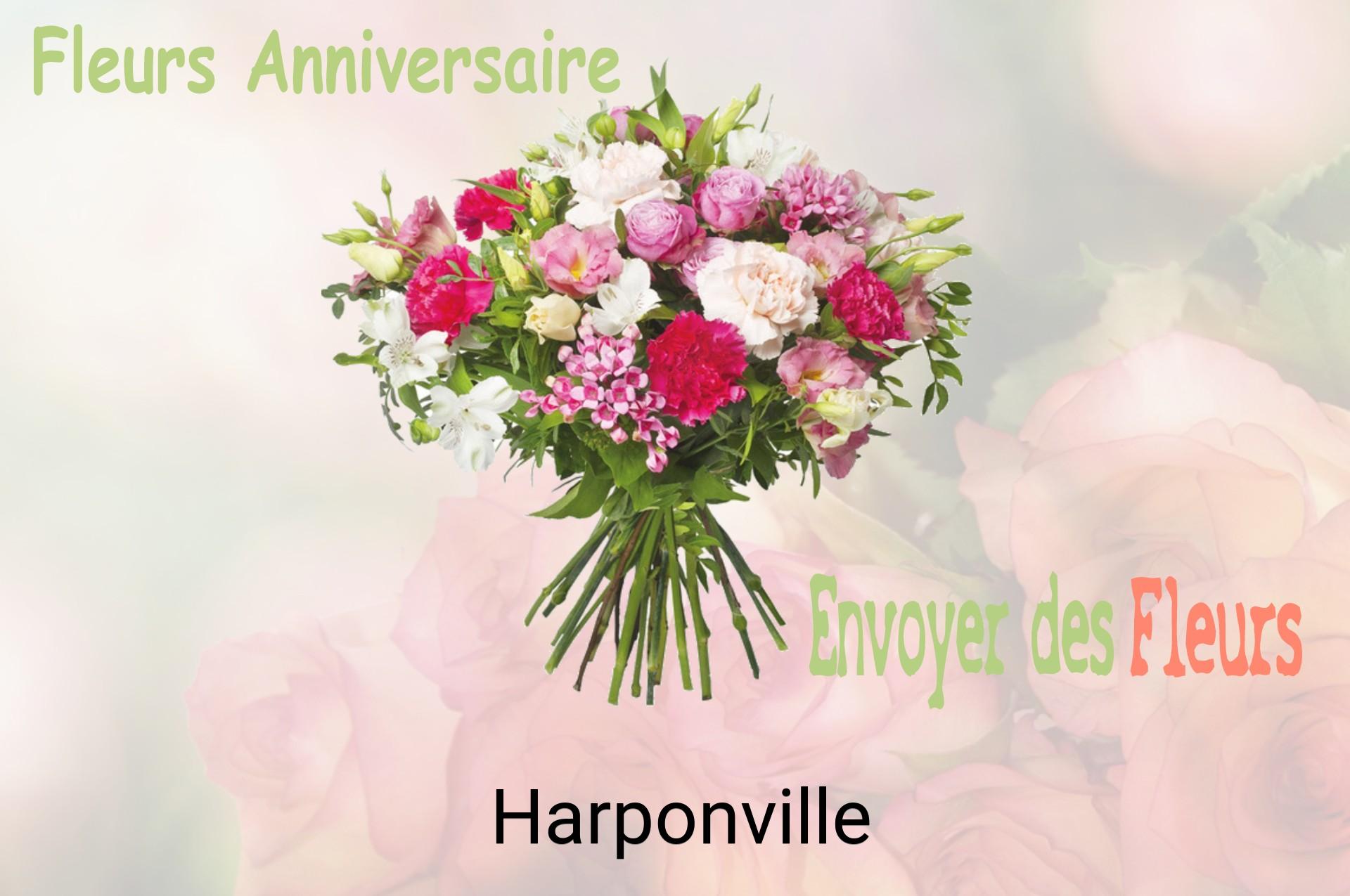 Bouquet de fleurs d’anniversaire livré à Harponville